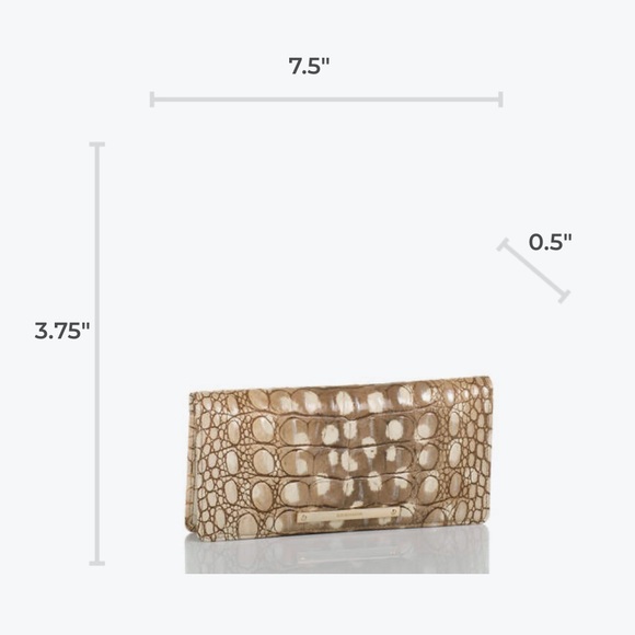 NEW Brahmin Ady wallet in Doe Ombre Melbourne - Picture 6 of 8